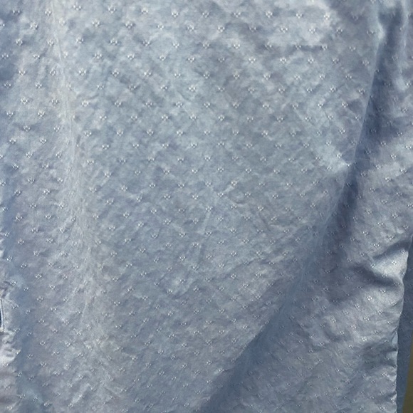 Péra Light Blue Men’s Button Up - slim fit 15.5, 32-33 - Picture 4 of 5